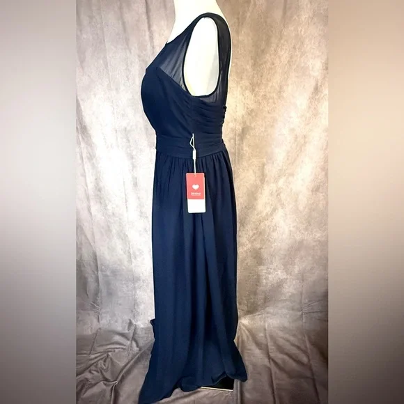 JJs House Strapless Navy Dress - Picture 7 of 16